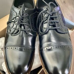 Stacy Adams Black Oxford Shoes